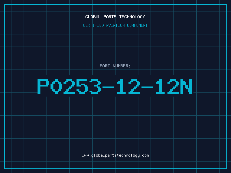 Aviation Part P0253-12-12N
