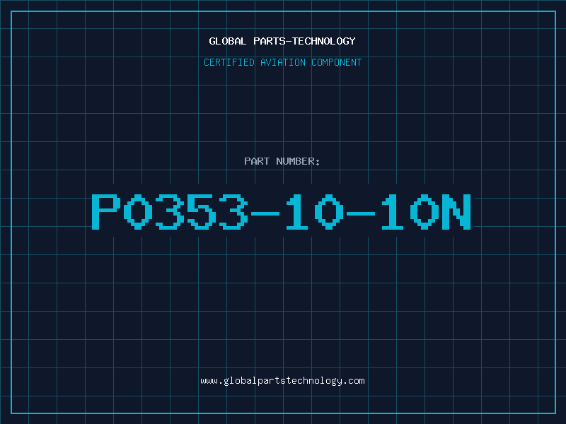 Aviation Part P0353-10-10N