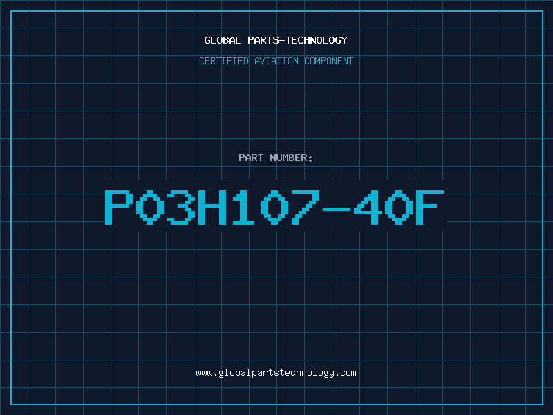 Aviation Part P03H107-40F