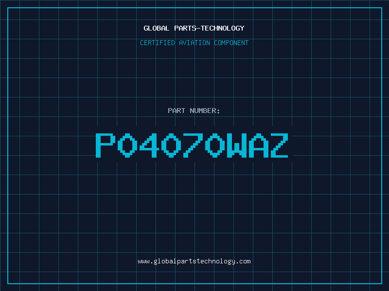 Aviation Part P04070WAZ