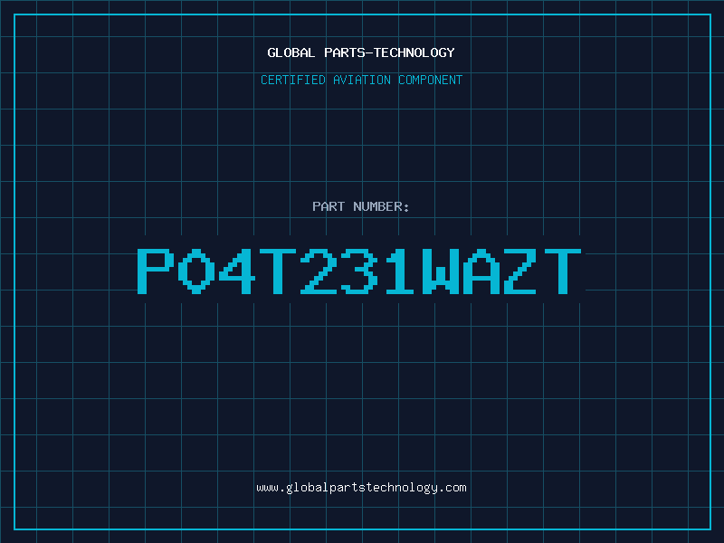 Aviation Part P04T231WAZT