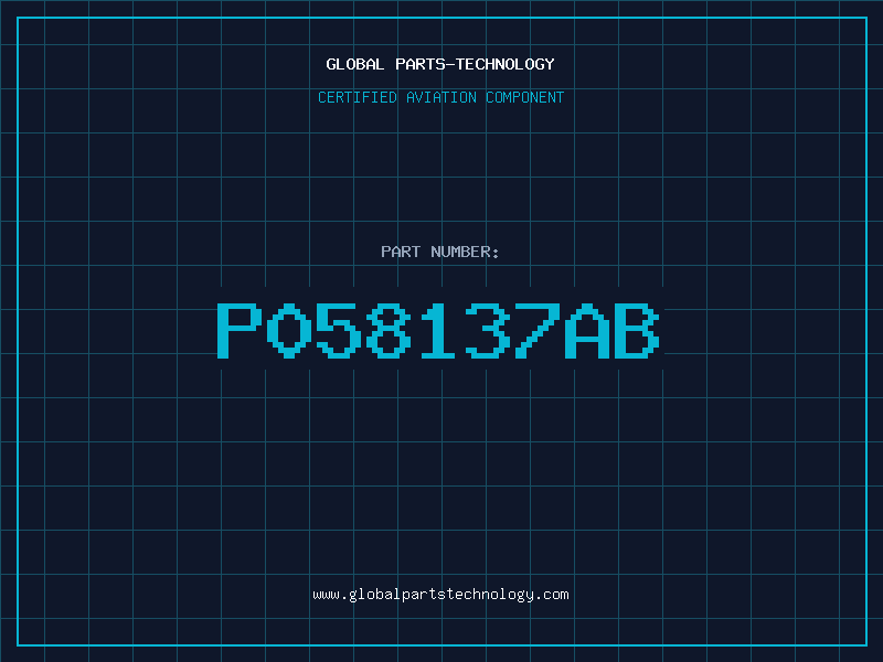 Aviation Part P058137AB