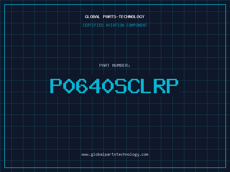 Aviation Part P0640SCLRP