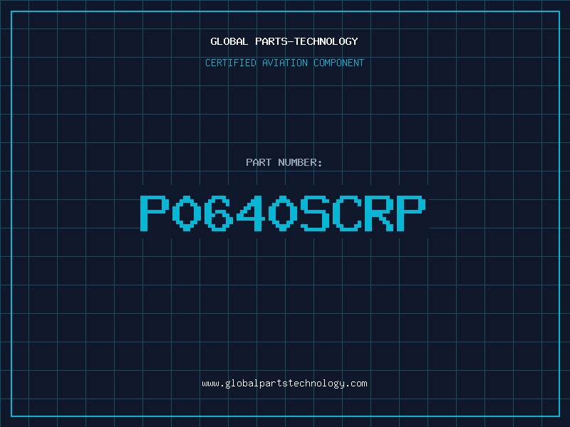Aviation Part P0640SCRP