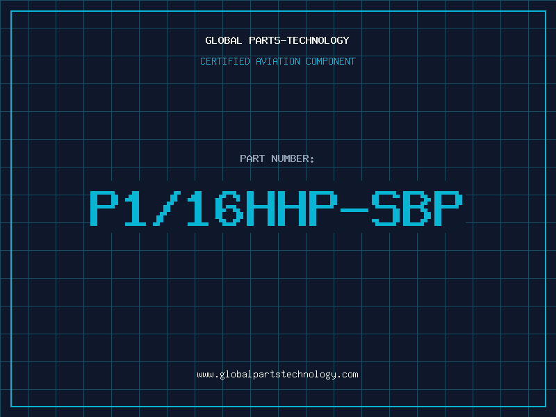 Aviation Part P1/16HHP-SBP