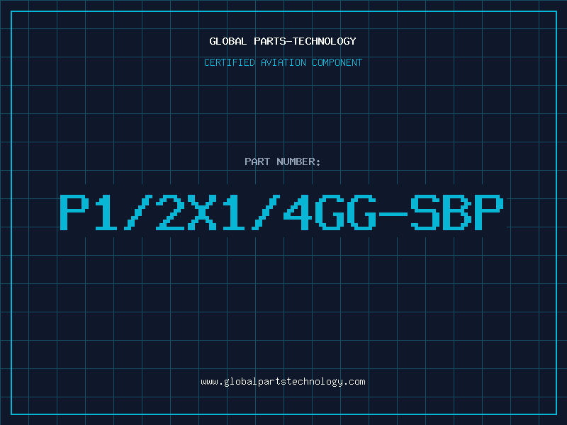 Aviation Part P1/2X1/4GG-SBP