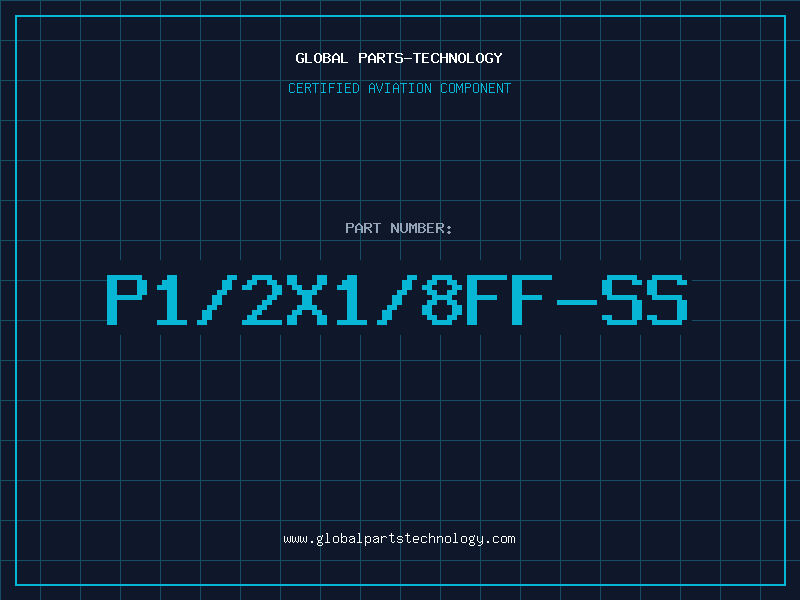 Aviation Part P1/2X1/8FF-SS
