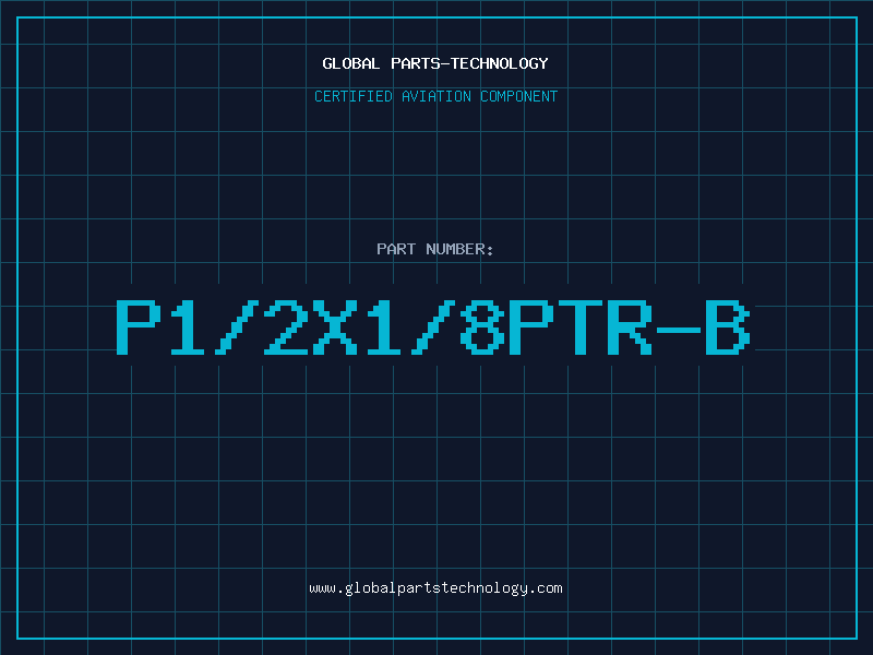 Aviation Part P1/2X1/8PTR-B