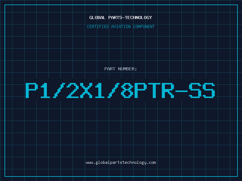 Aviation Part P1/2X1/8PTR-SS