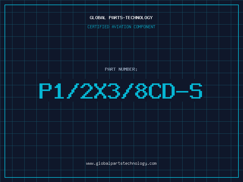 Aviation Part P1/2X3/8CD-S