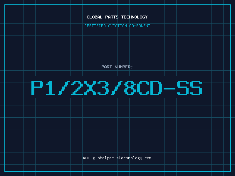 Aviation Part P1/2X3/8CD-SS