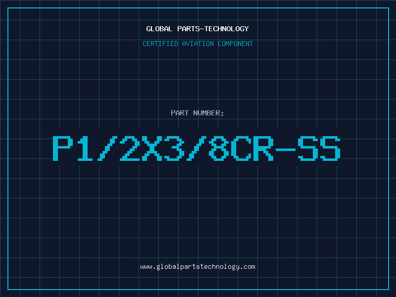 Aviation Part P1/2X3/8CR-SS