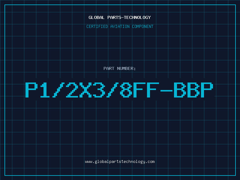 Aviation Part P1/2X3/8FF-BBP