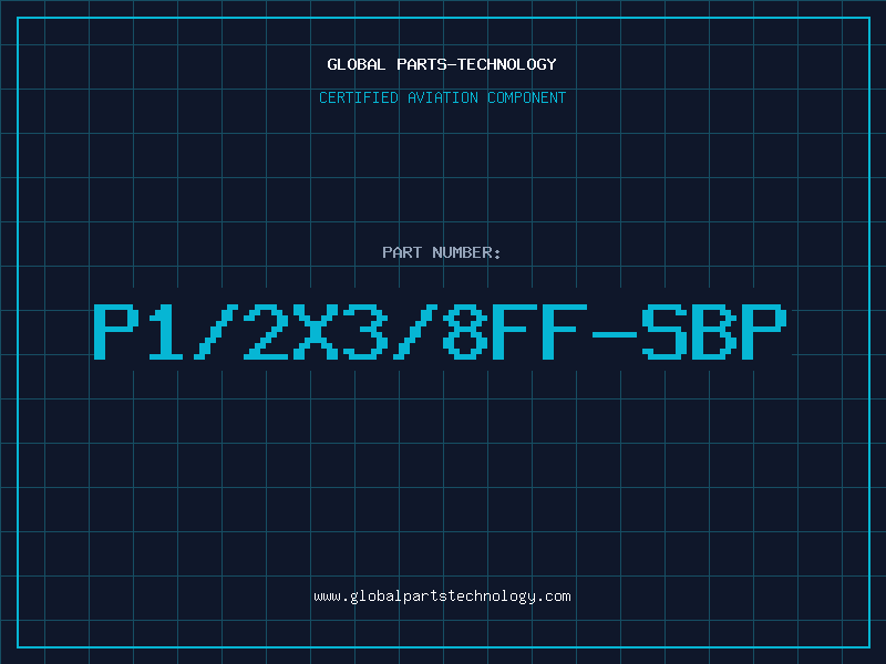 Aviation Part P1/2X3/8FF-SBP