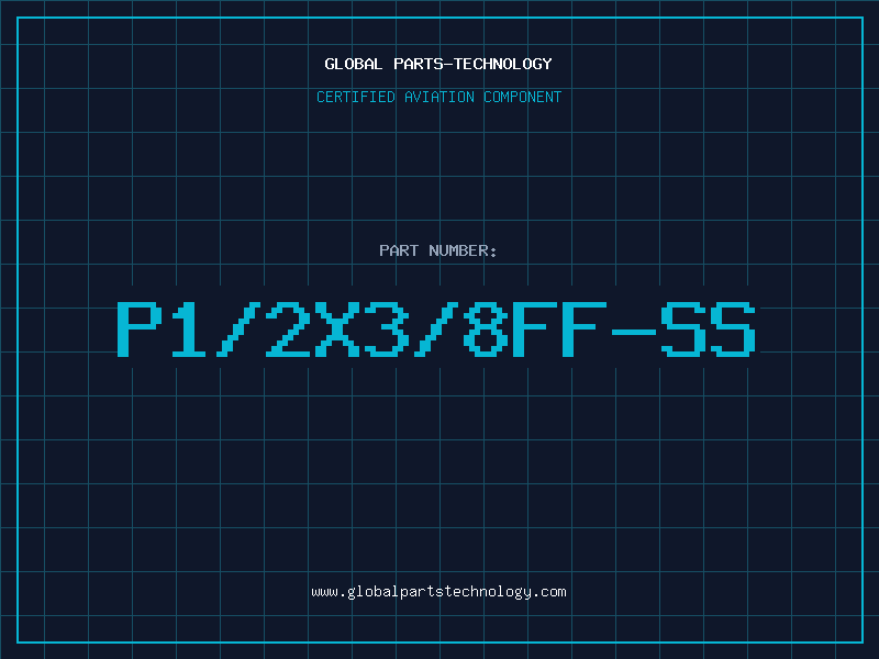 Aviation Part P1/2X3/8FF-SS