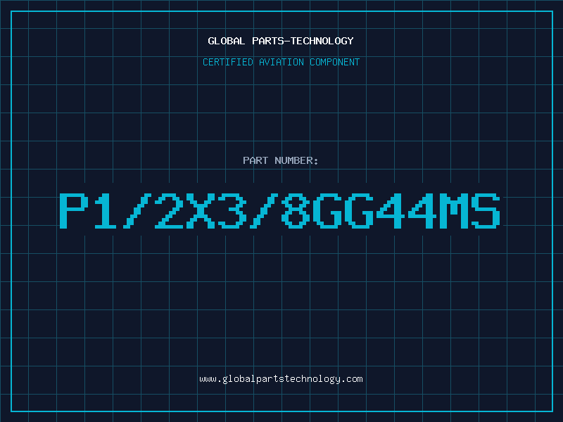 Aviation Part P1/2X3/8GG44MS
