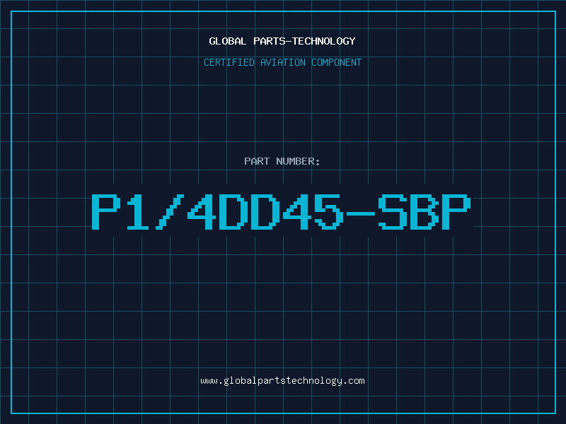 Aviation Part P1/4DD45-SBP