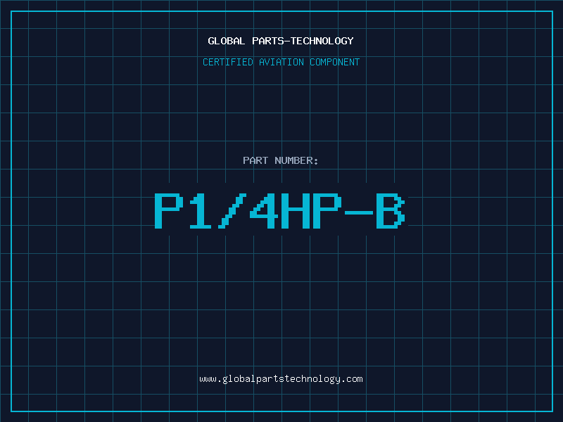 Aviation Part P1/4HP-B