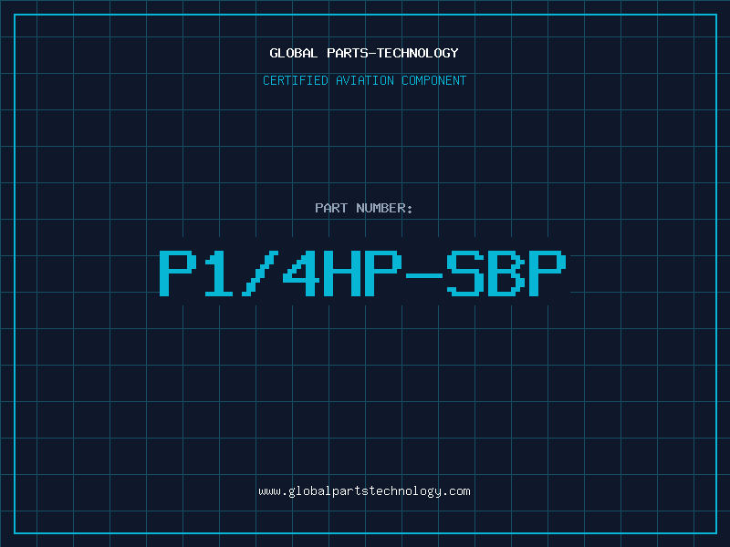 Aviation Part P1/4HP-SBP