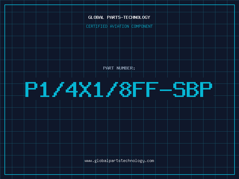 Aviation Part P1/4X1/8FF-SBP