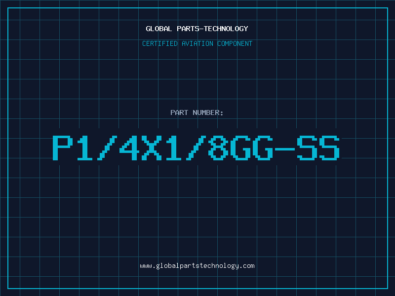 Aviation Part P1/4X1/8GG-SS
