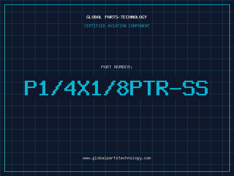 Aviation Part P1/4X1/8PTR-SS