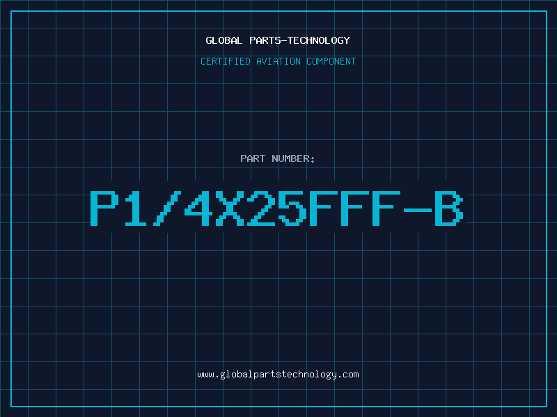 Aviation Part P1/4X25FFF-B