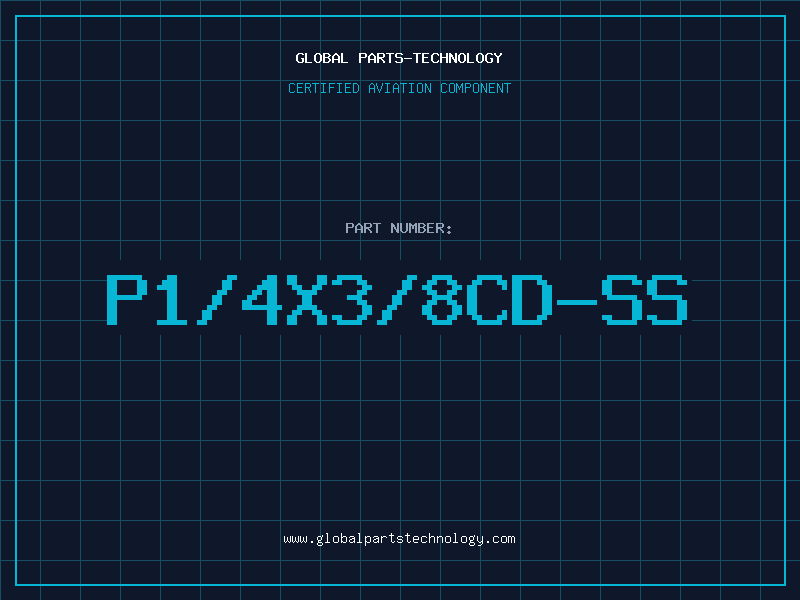 Aviation Part P1/4X3/8CD-SS
