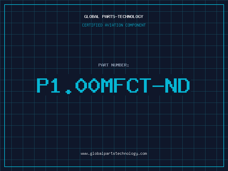 Aviation Part P1.00MFCT-ND