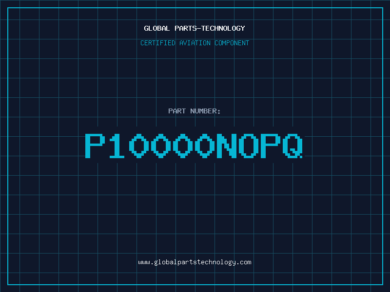 Aviation Part P10000NOPQ