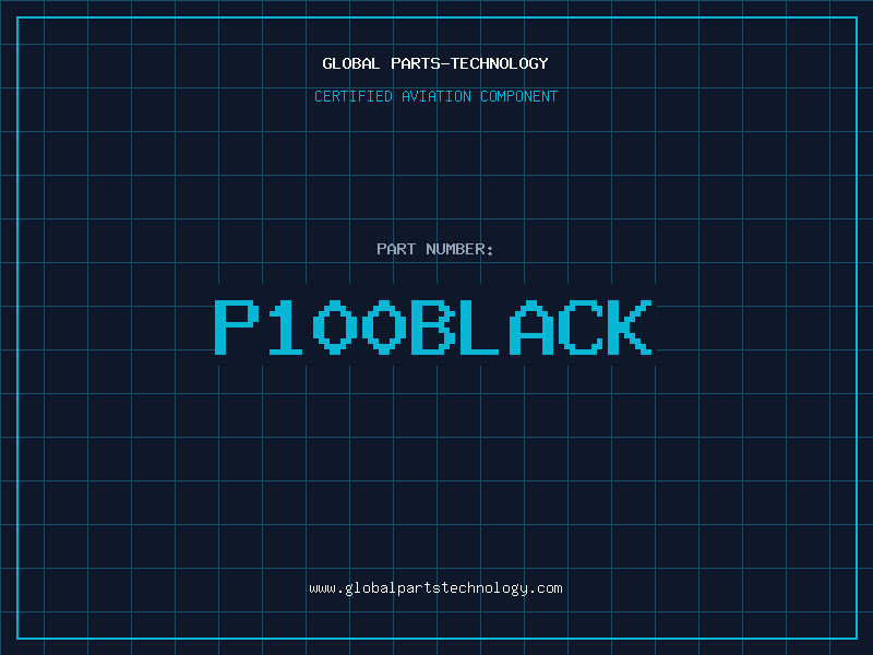 Aviation Part P100BLACK
