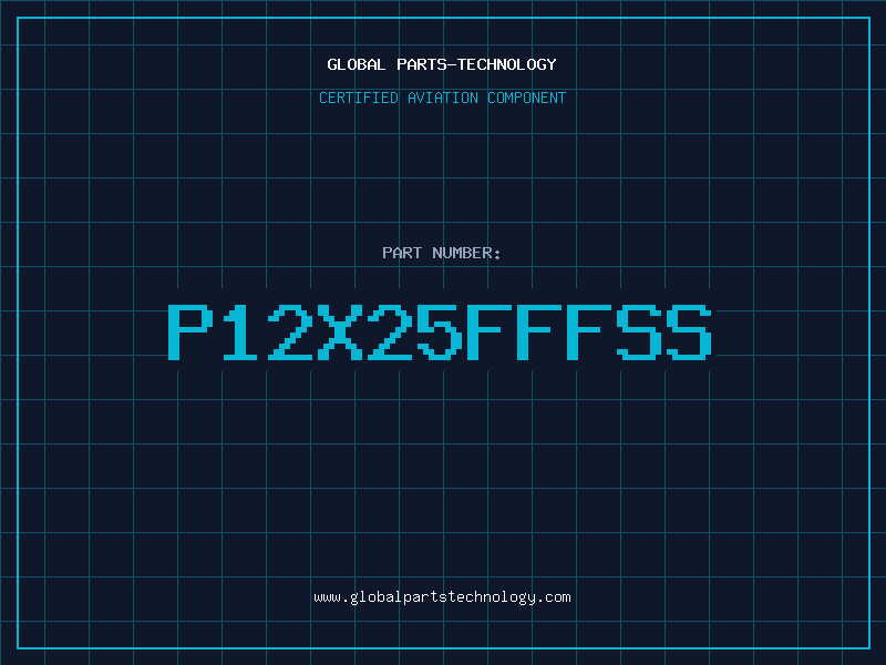 Aviation Part P12X25FFFSS