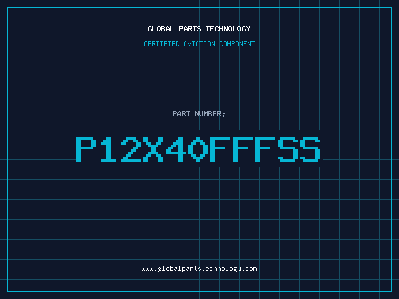 Aviation Part P12X40FFFSS