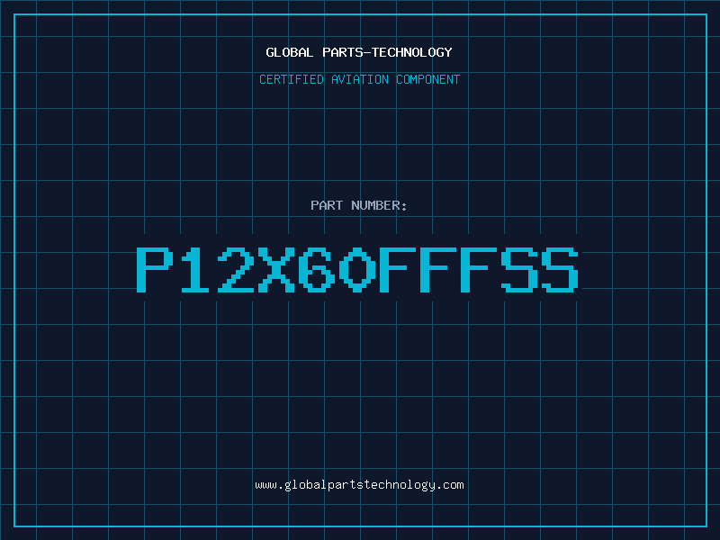 Aviation Part P12X60FFFSS