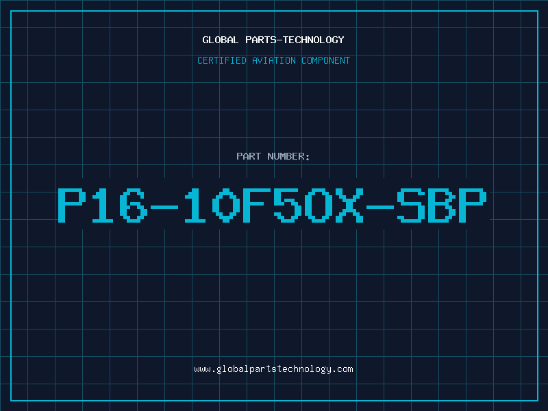 Aviation Part P16-10F5OX-SBP