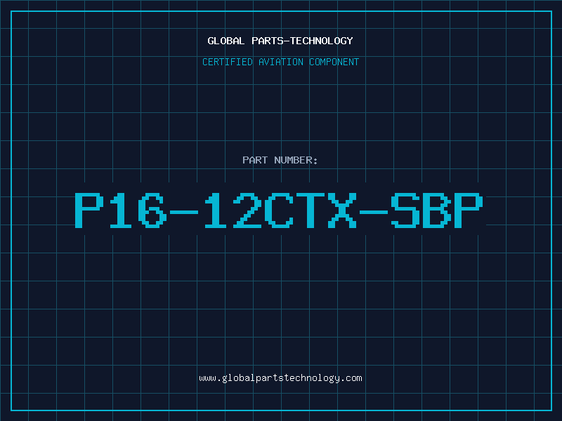 Aviation Part P16-12CTX-SBP