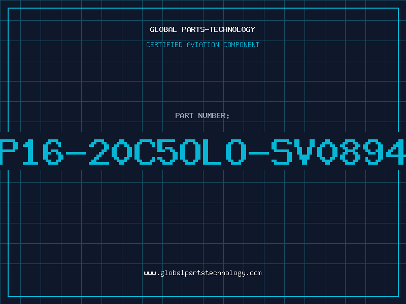 Aviation Part P16-20C5OLO-SV0894