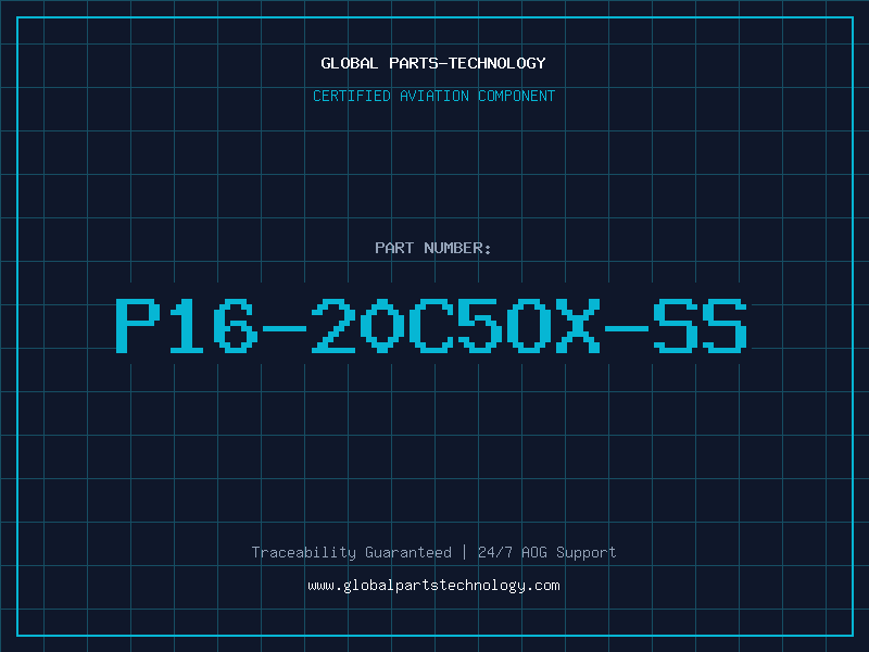 Aviation Part P16-20C5OX-SS