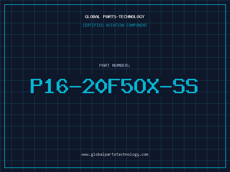 Aviation Part P16-20F5OX-SS