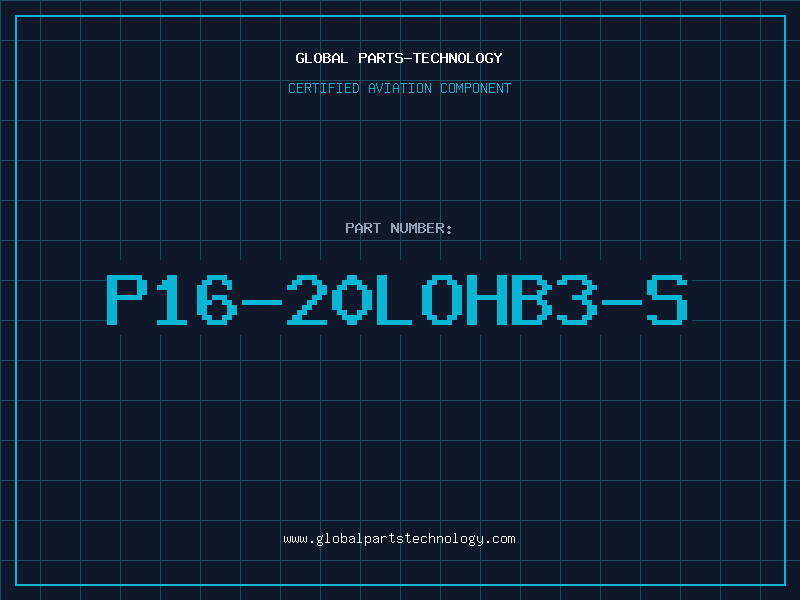Aviation Part P16-20LOHB3-S