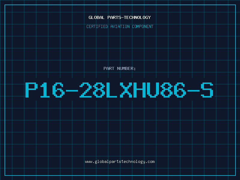 Aviation Part P16-28LXHU86-S