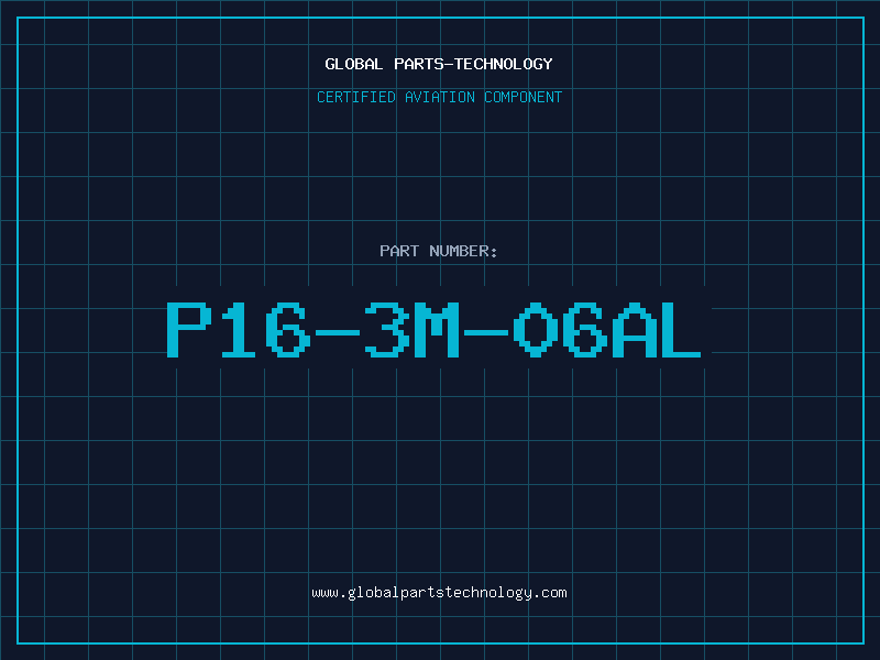 Aviation Part P16-3M-06AL