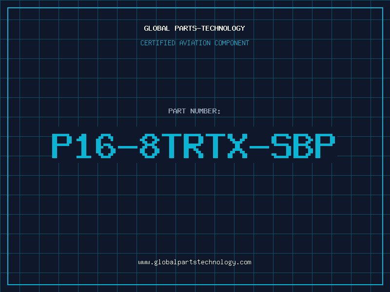 Aviation Part P16-8TRTX-SBP