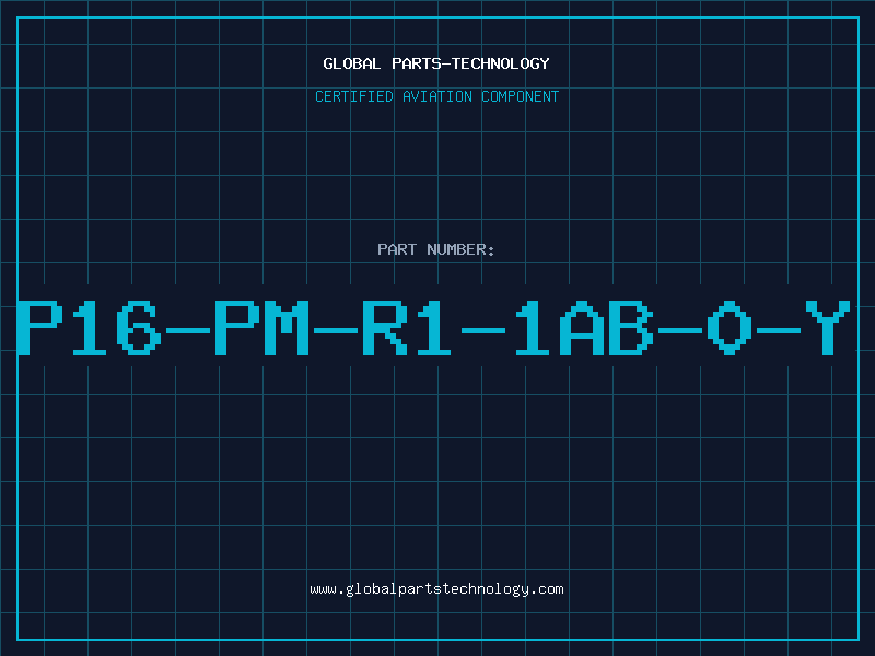 Aviation Part P16-PM-R1-1AB-0-Y