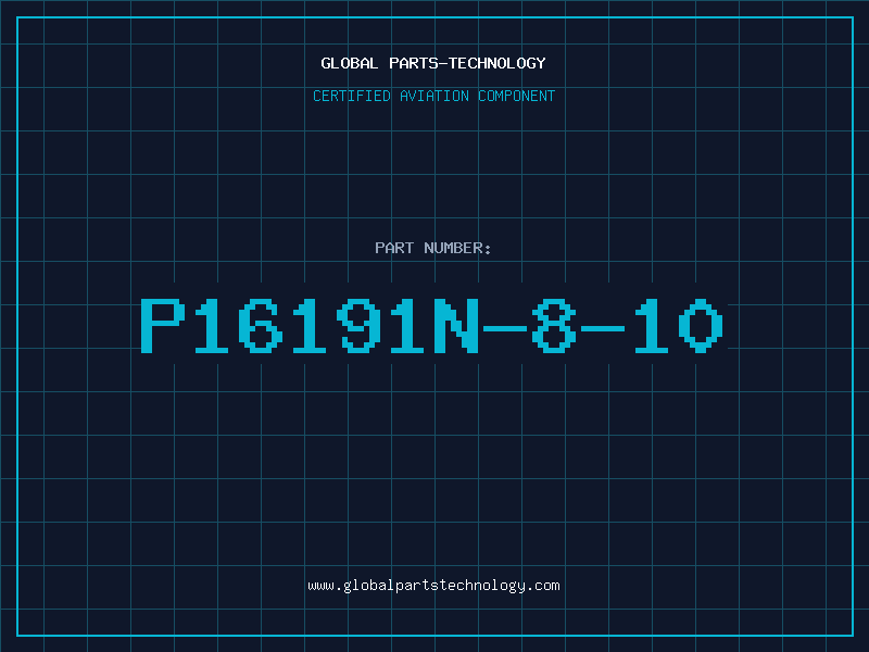 Aviation Part P16191N-8-10