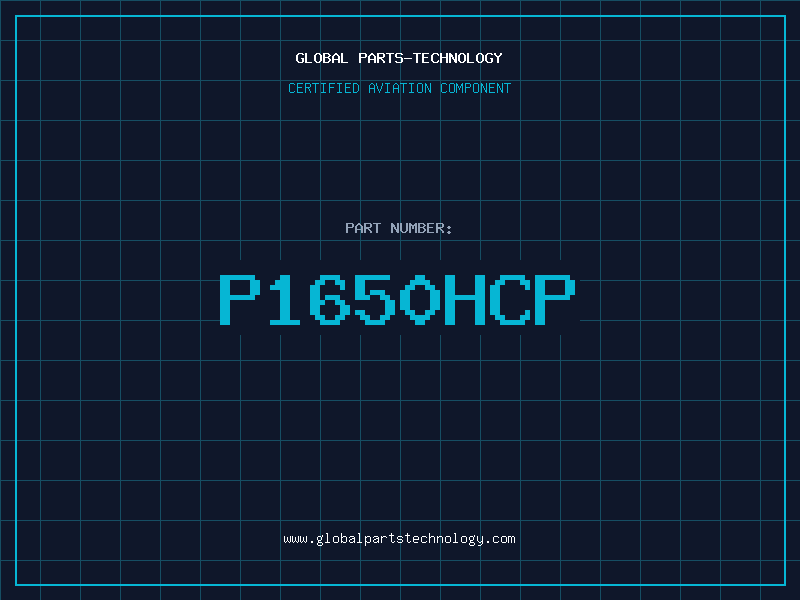 Aviation Part P1650HCP