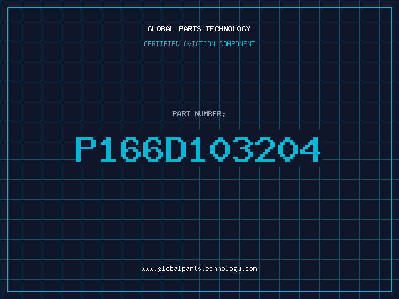 Aviation Part P166D103204