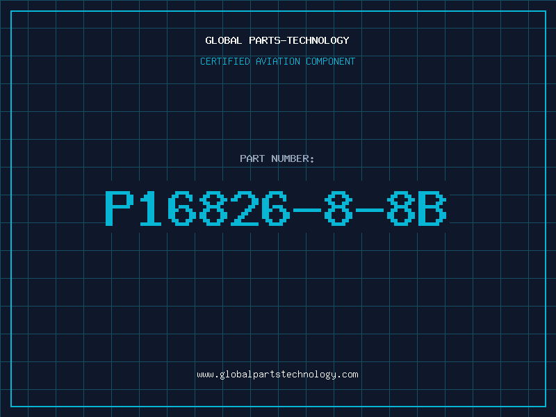 Aviation Part P16826-8-8B
