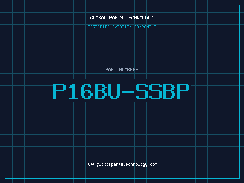 Aviation Part P16BU-SSBP