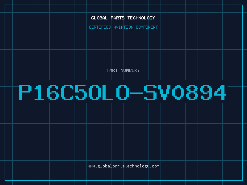 Aviation Part P16C5OLO-SV0894